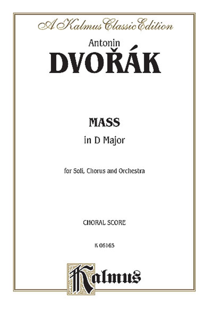 Mass in D, Op. 86